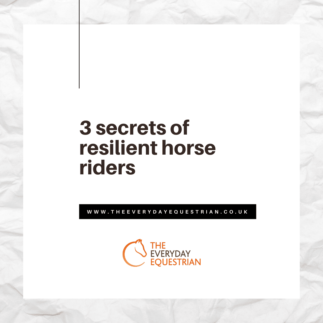 3 secrets of resilient riders