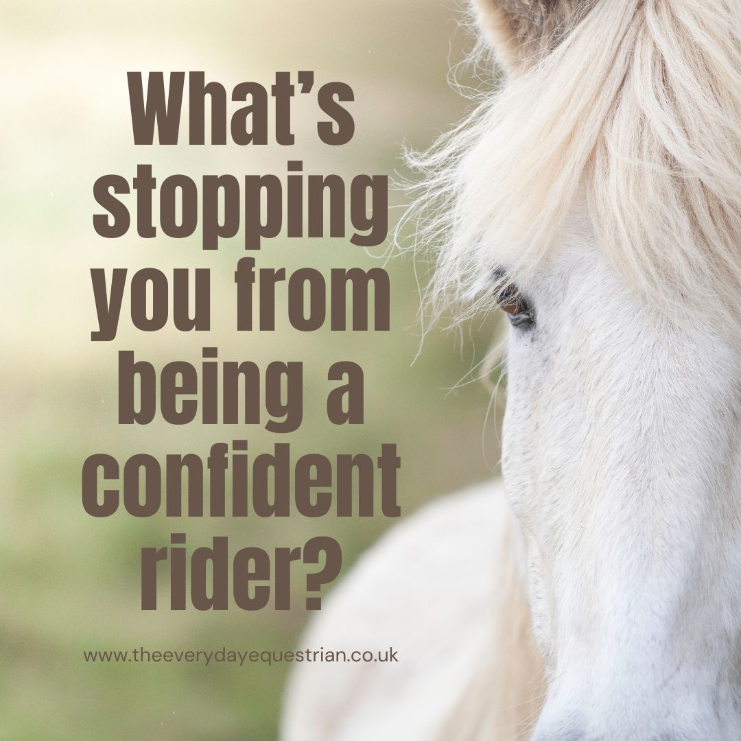 What's stopping you from being a confident rider?